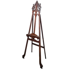 Eastlake Style Wooden Victorian Easel