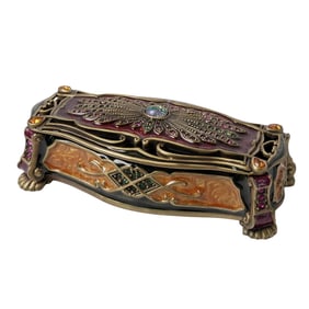 Jay Strongwater Enamel Jewelry Box