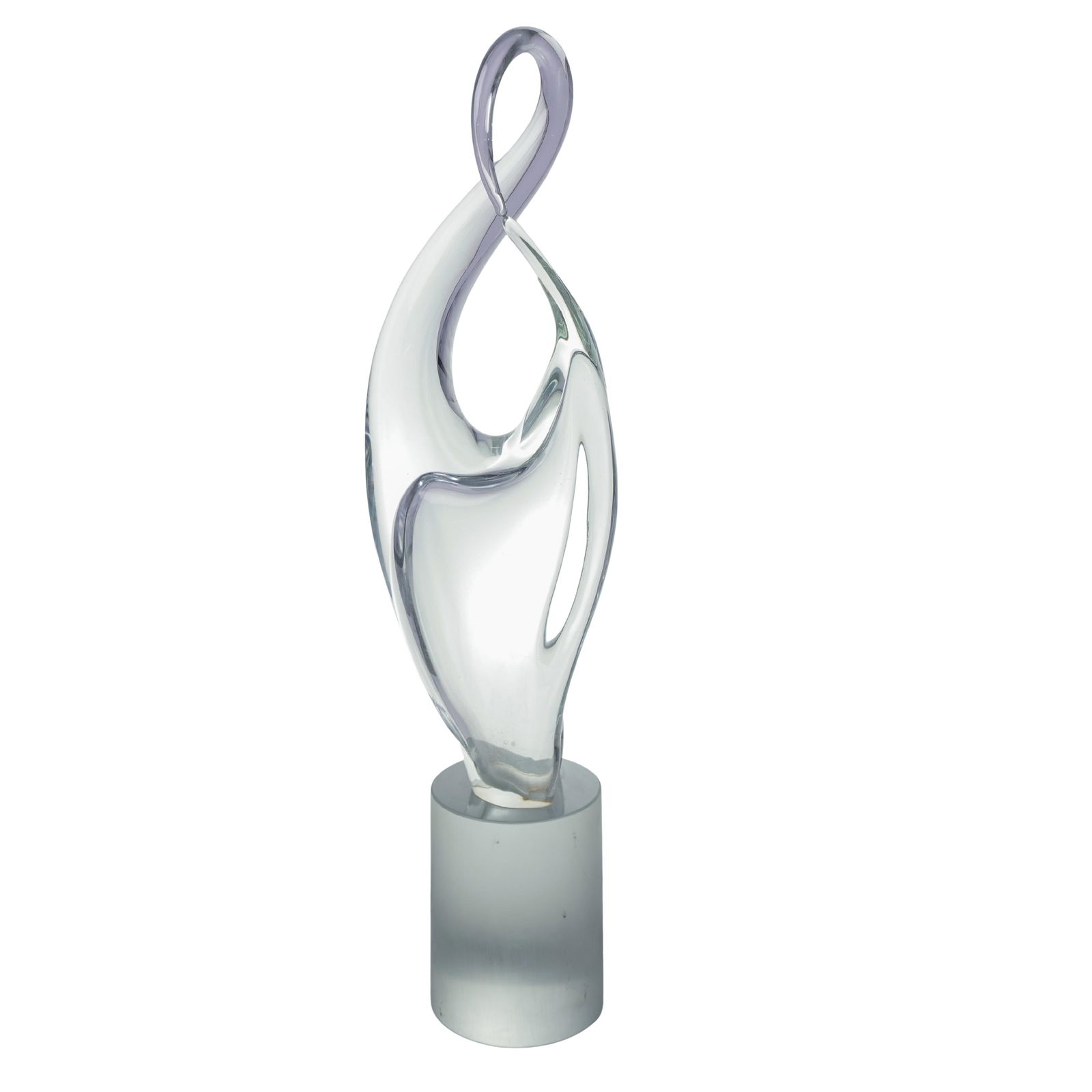 Livio Seguso (Italian, b. 1930) Art Glass Abstract Sculpture (1 of 6)