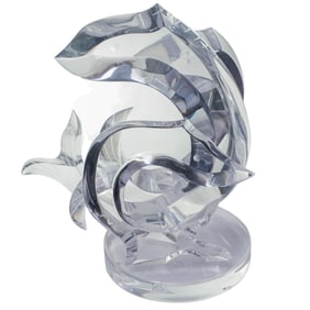 Hivo Van Teal (Cuban, b. 20th cent.) Lucite Sea Life Sculpture