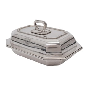 J.E. Caldwell and Co. Sterling Covered Dish