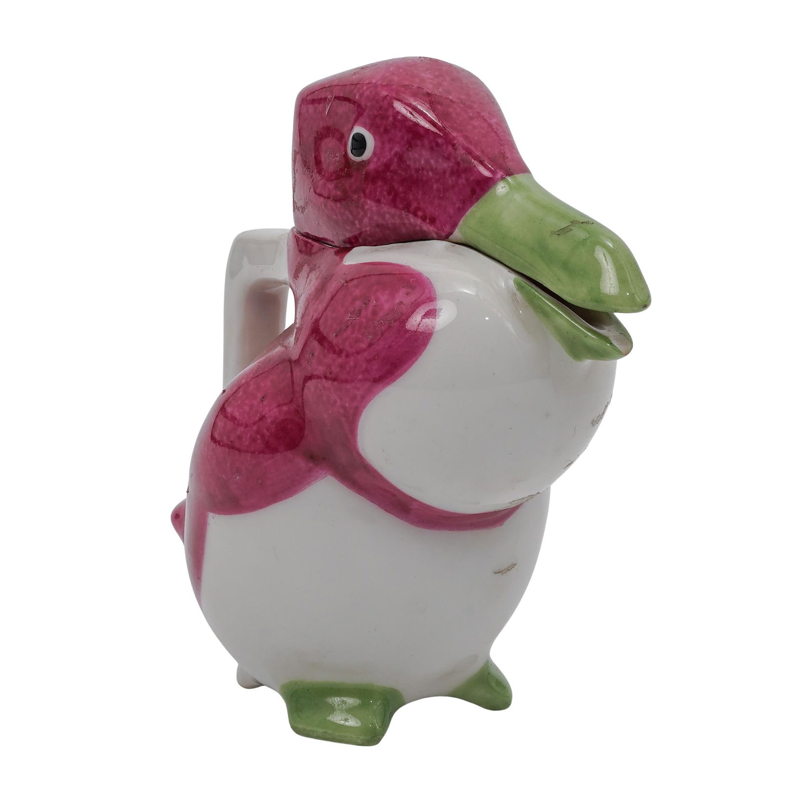 Signed Edouard-Marcel Sandoz Haviland Limoges "Canard" Porcelain Pitcher (1 of 8)