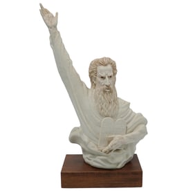 Cybis Porcelain "Moses the Great Law Giver" LE Sculpture