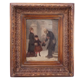 Antony Serres (French, 1828-1898) Oil Painting