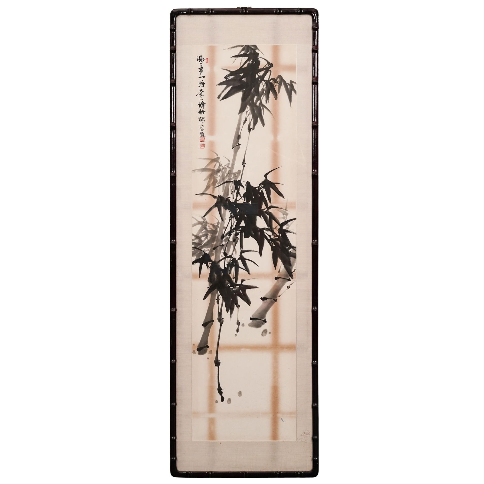 Attr. To Kim Gyu-jin (Korea, 1868) Bamboo Scroll Painting (1 of 6)