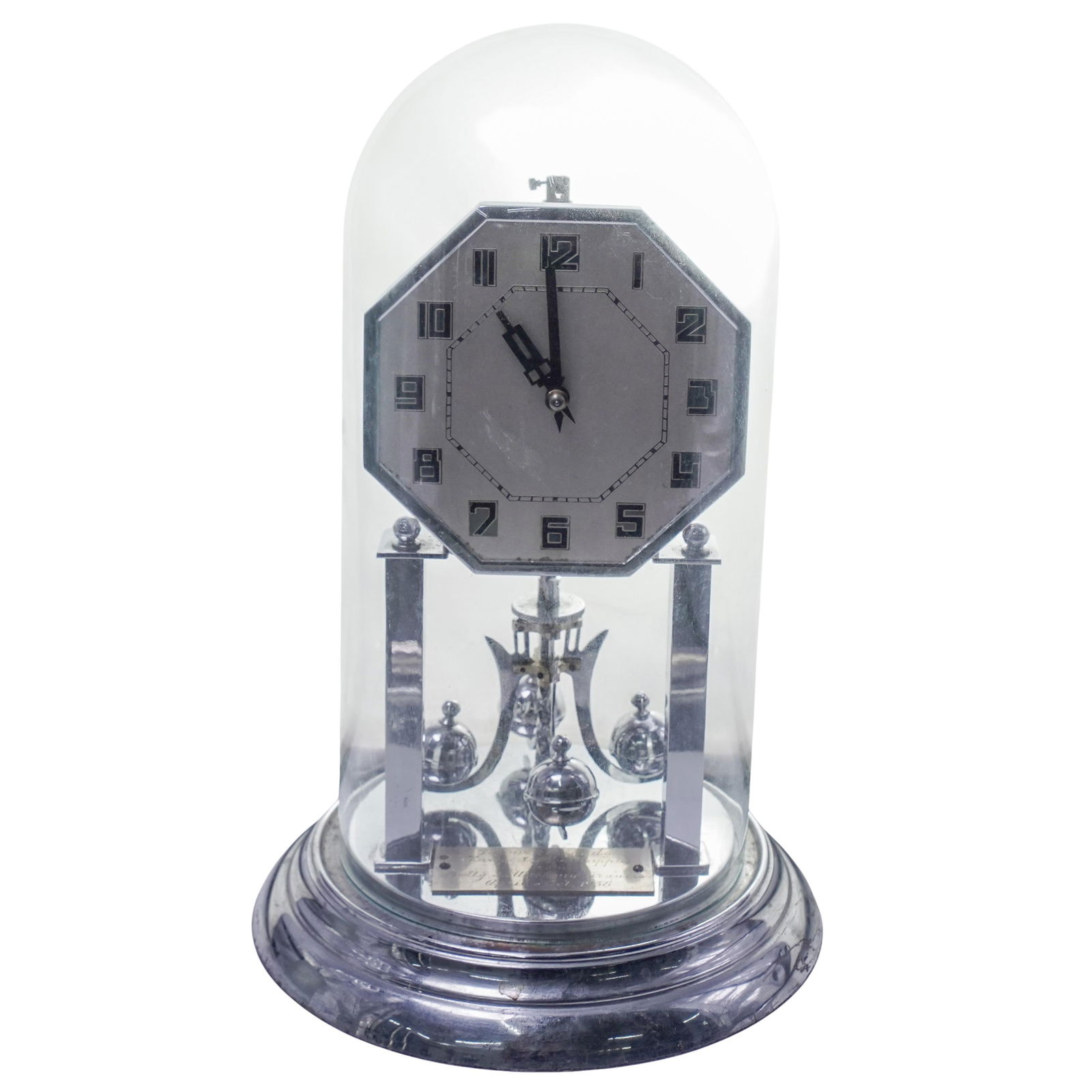 Art Deco Pendulum Cased Clock (1 of 7)