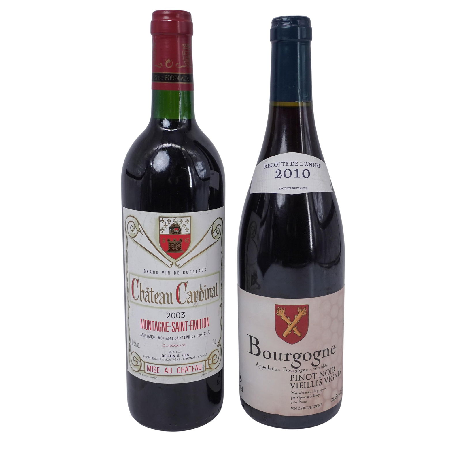 2003 Chateau Cardinal & 2010 Bourgogne Pinot Noir (1 of 7)