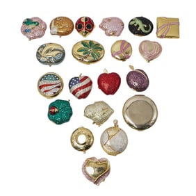 (20 pcs) Jeweled Estee Lauder Powder Compacts