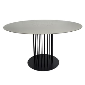 Michael Anastassiades Style Powder Coated Steel High Top Table