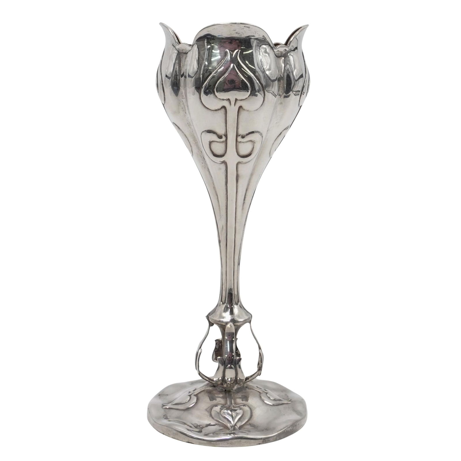 Antique Horace Woodward & Co Birmingham Sterling Silver Presentation Trophy Vase (1 of 8)