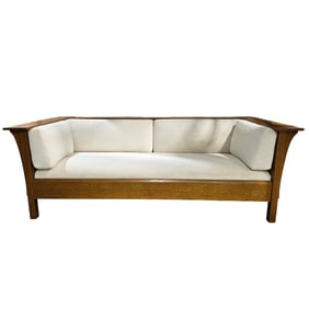 Stickley Arts & Crafts Mission Oak Sofa