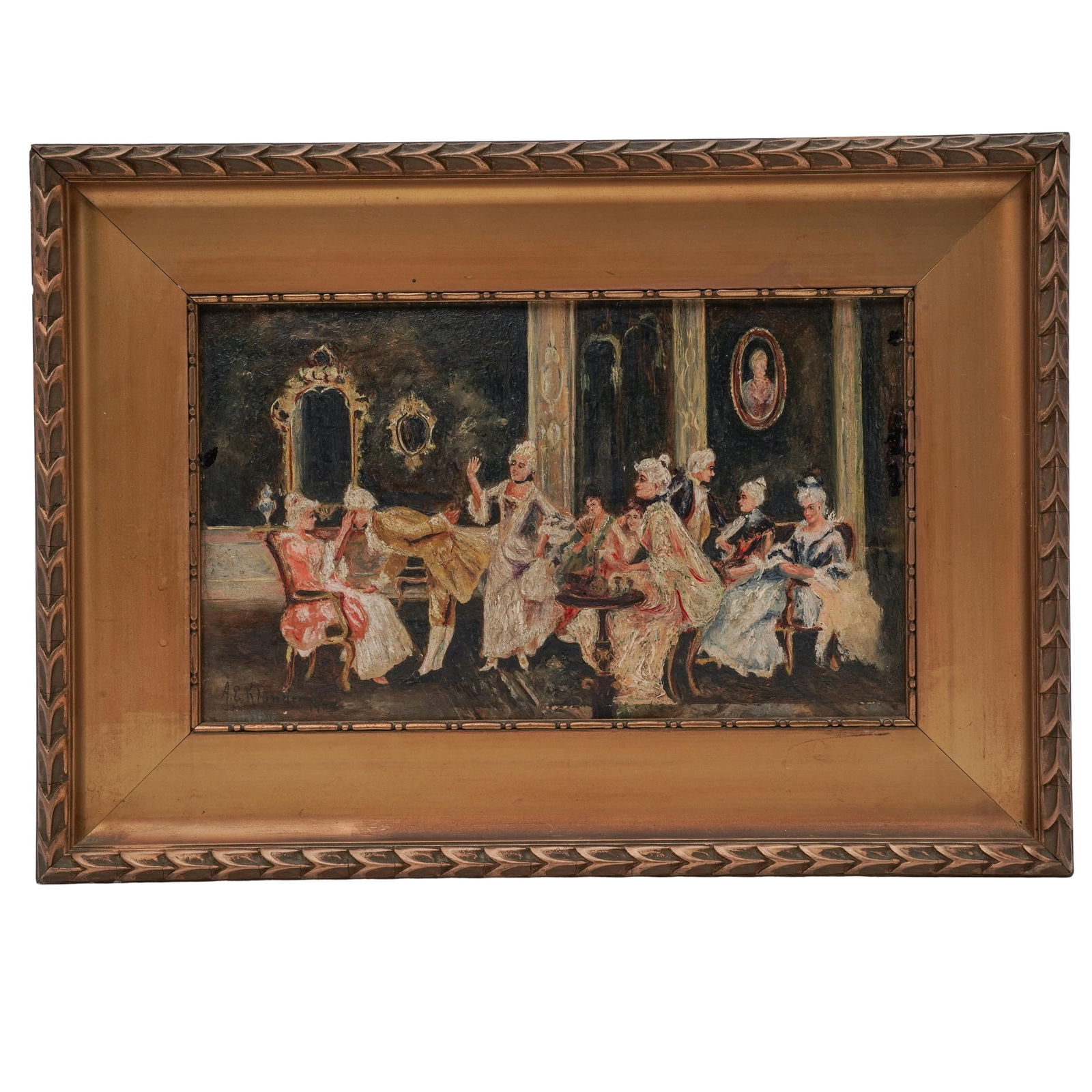 Anna Elizabeth Klumpke (American, 1856-1942) Oil Painting (1 of 5)