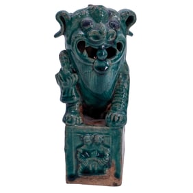 Antique Chinese Pottery Foo Dog