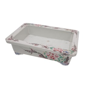 Chinese Famille Rose Porcelain Bonsai Pot