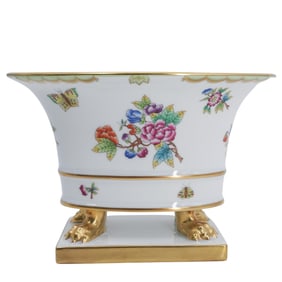 Herend Porcelain "Queen Victoria" Cachepot