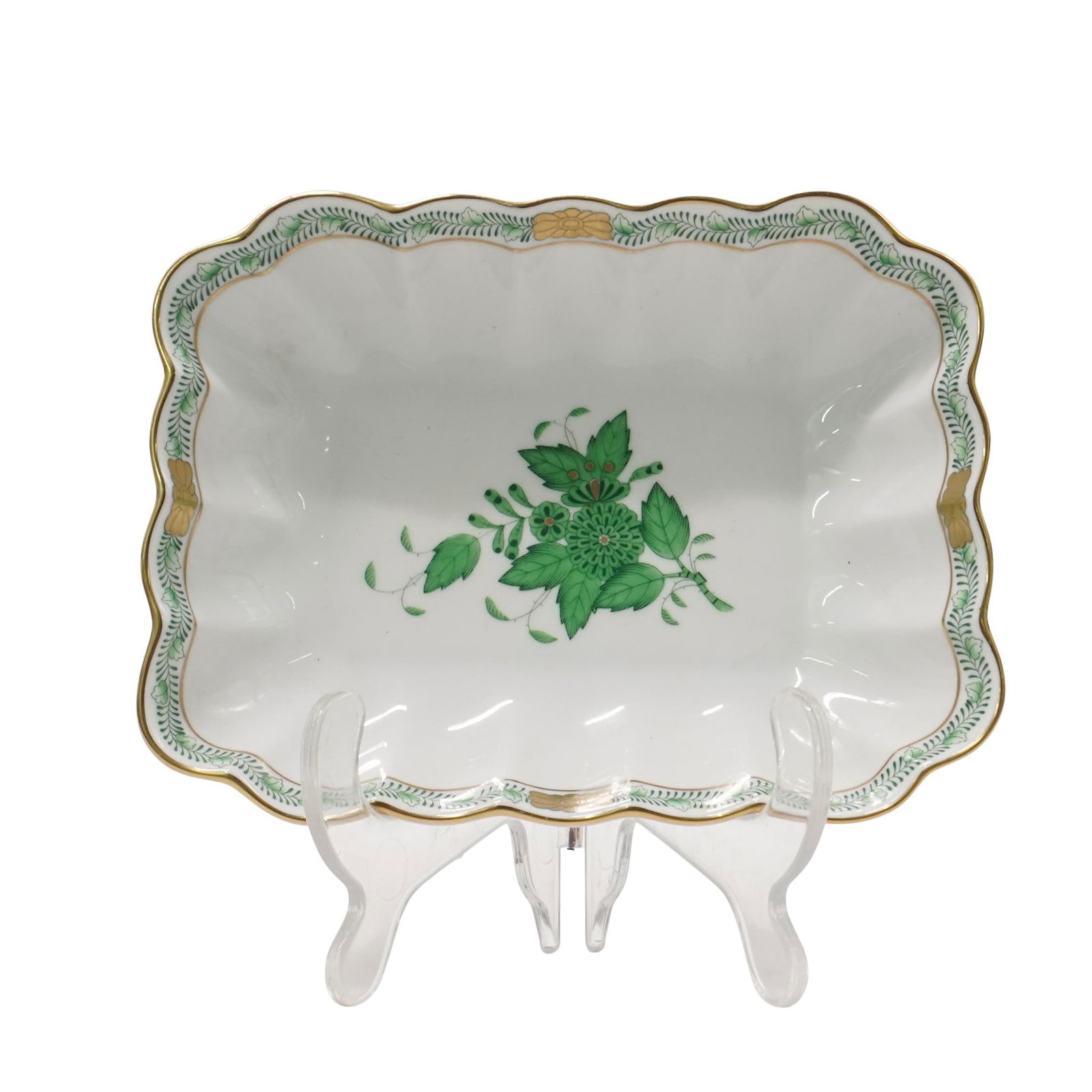 Herend Chinese Bouquet Porcelain Tray (1 of 4)