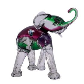 Vintage Murano Handblown Glass Elephant