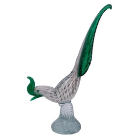 Murano Handblown Glass Rooster