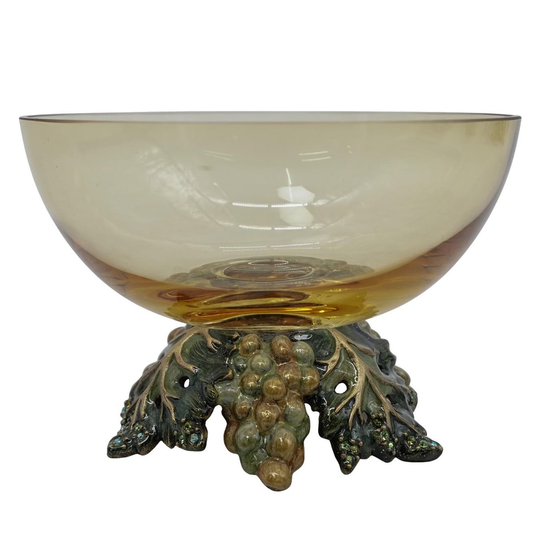 Jay Strongwater Enameled Grapevine Bowl (1 of 7)