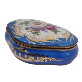 Fontenille et Marraud Limoges Porcelain Jewelry Box