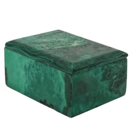 Miniature Malachite Trinket Box