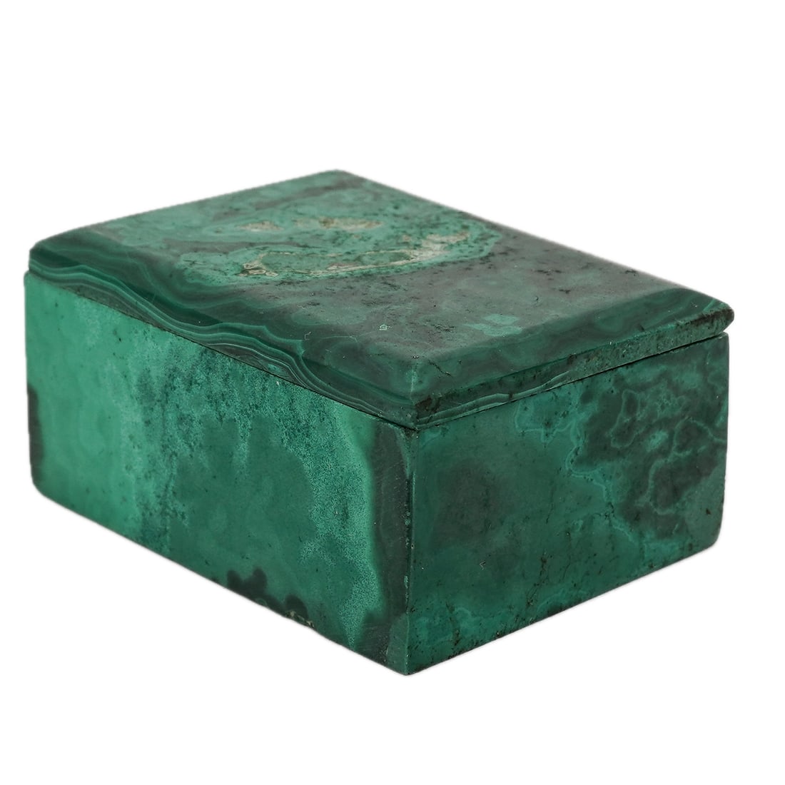Miniature Malachite Trinket Box (1 of 6)