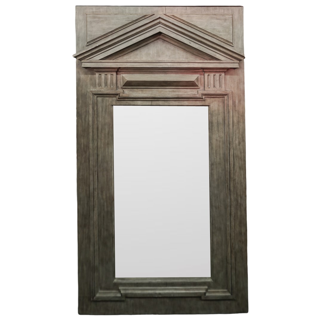 Monumental Restoration Hardware Neoclassical Architectural Wall Mirror (1 of 6)