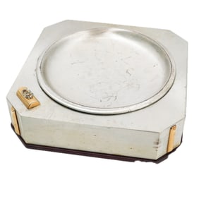 Vintage Gucci Brushed Metal Ashtray