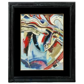 Manoukian Martiros (Armenian-American, b. 1947) Mixed Media on Canvas Painting