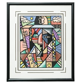 John Rosa (USA 20th/21st) Limited Edition Lithograph