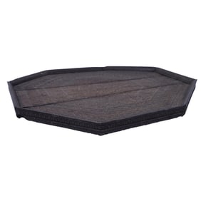 Antique Arabesque Carved Wood Table Top