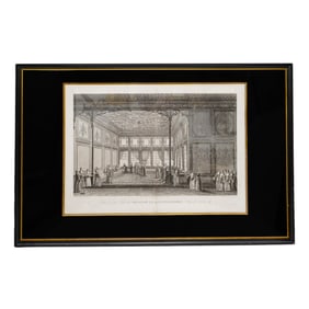 Antoine-Ignace Melling "Palace of the Sultana Hadidge" Engraving