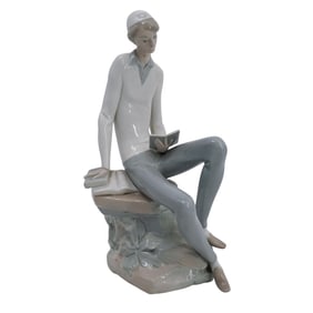 Lladro "Hebrew Student" Porcelain Figurine