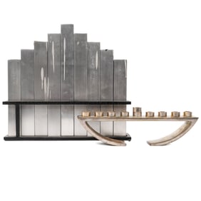 Michael Aram and Steve Klein Menorahs