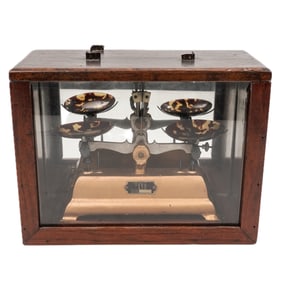 Vintage Japanese Pharmacy Scale