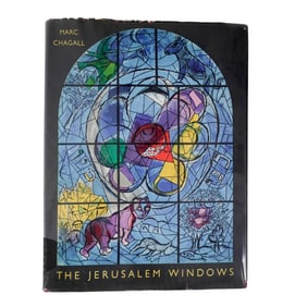 Marc Chagall "The Jerusalem Windows" Hardcover Art Book
