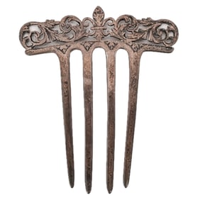D.S. Spaulding Co. Sterling Silver Hair Comb
