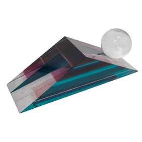 Rod Garrett (American) LE Abstract Lucite Acrylic Sculpture