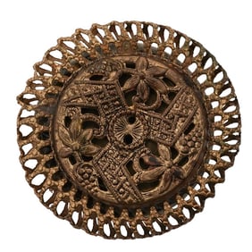 Antique Lover's Eye Portrait Button