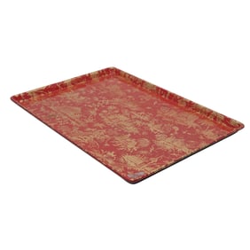 Fornasetti Orientalist Enamel Metal Platter