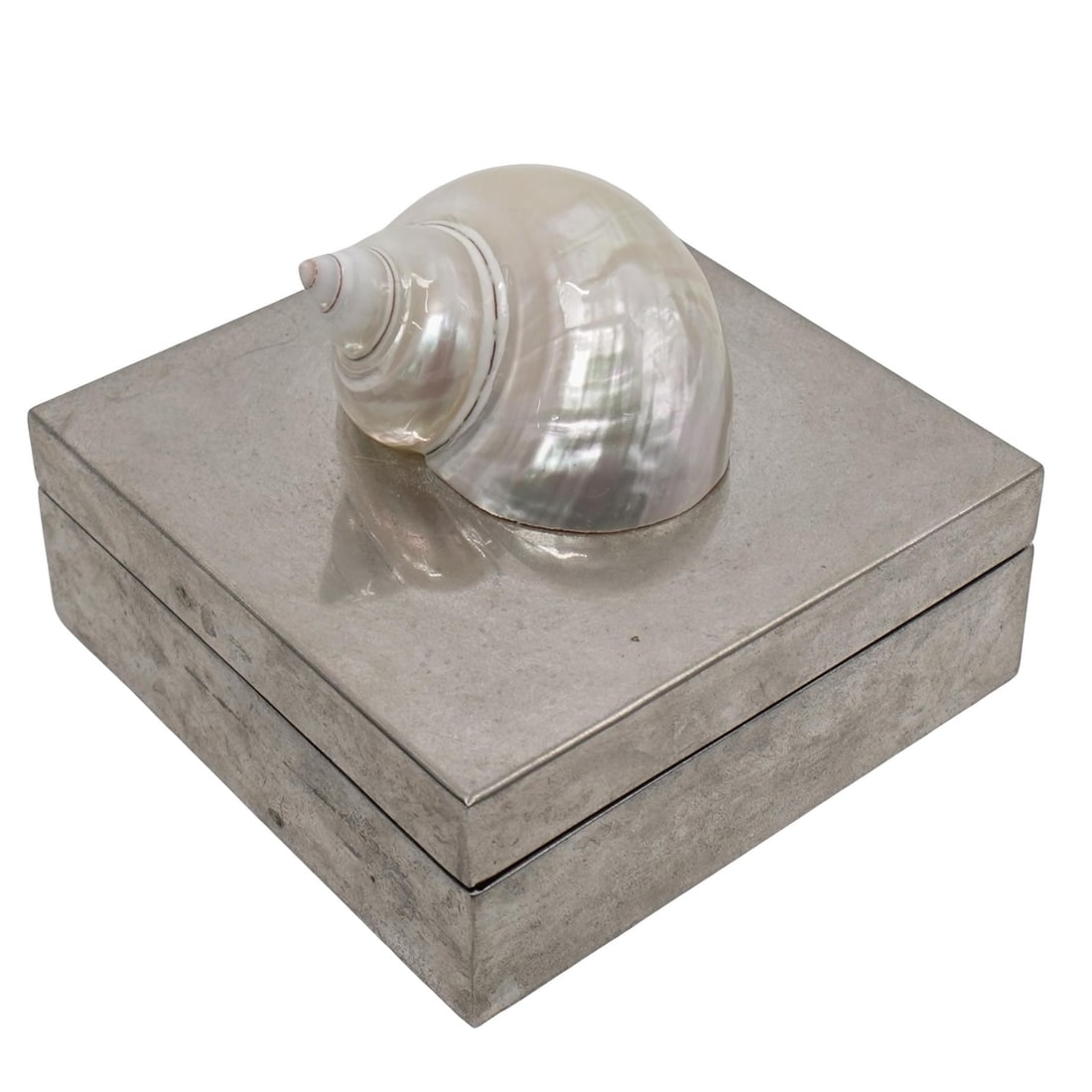 Hans Turnwald Brushed Metal Nautical Box (1 of 5)