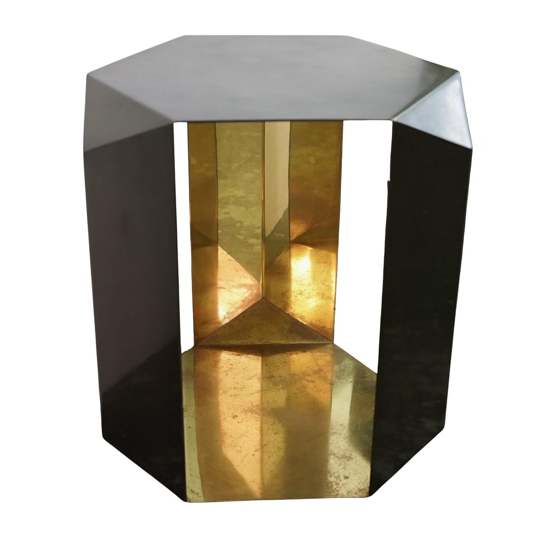 Donghia "Origami" Metal Side Tables - 5