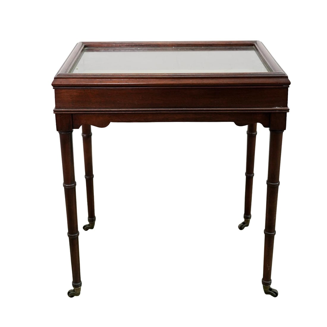 Edwardian Mahogany Bijouterie Display Table - 2