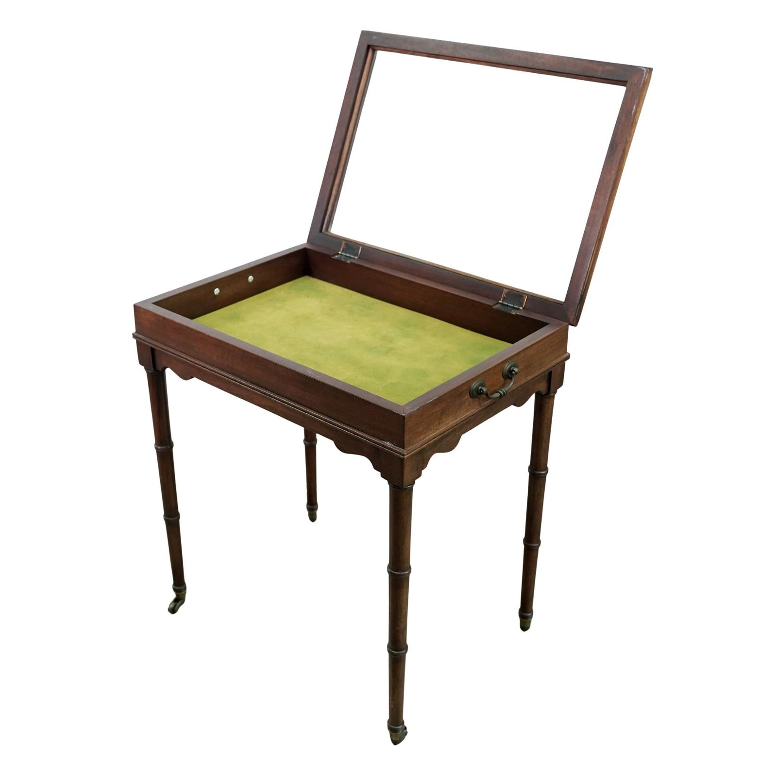 Edwardian Mahogany Bijouterie Display Table - 3