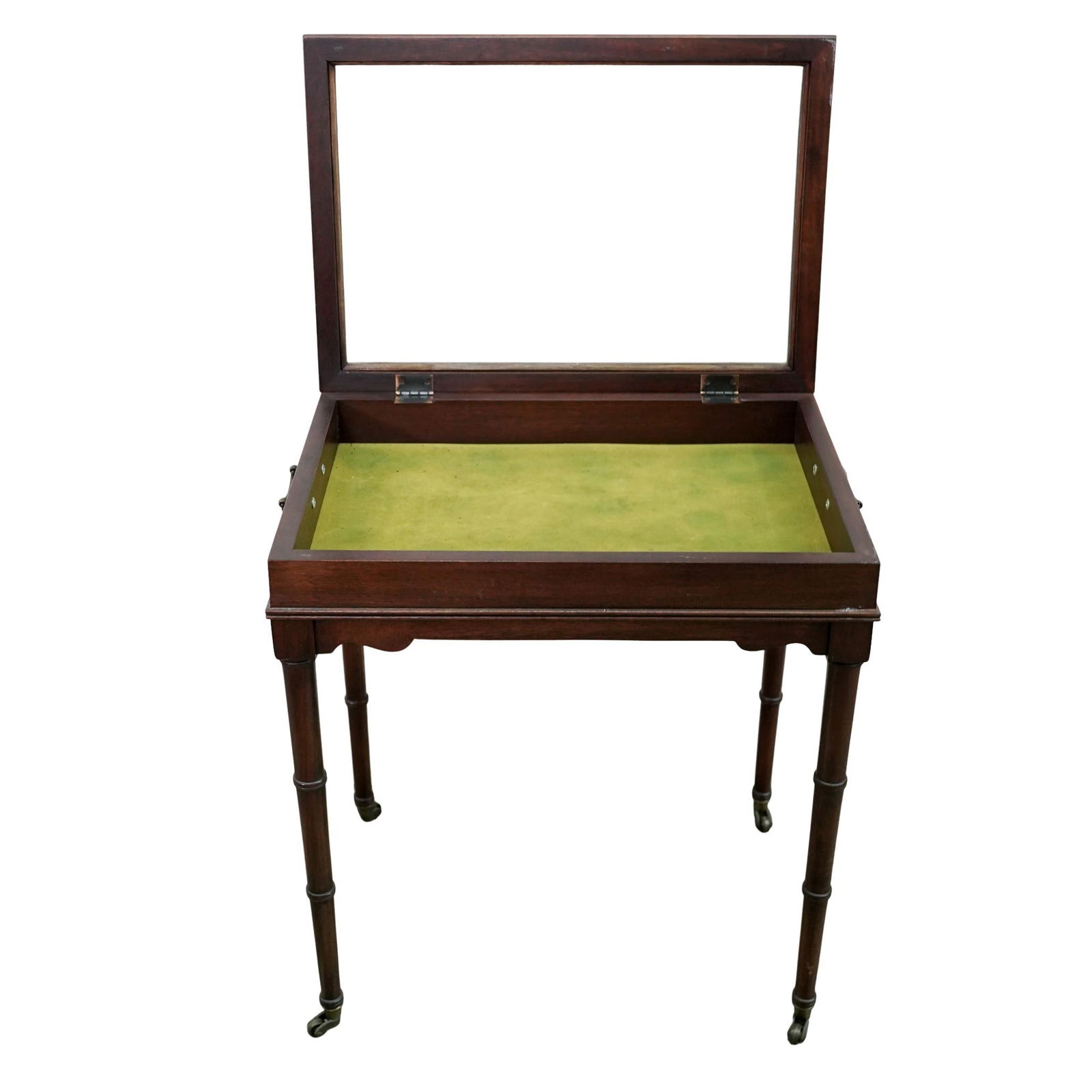 Edwardian Mahogany Bijouterie Display Table - 4