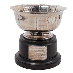 1962 Camden Handicap Large Sterling Silver Horse Racing Trophy Cup