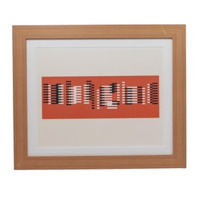 Josef Albers (German1888-1976) "Formulation: Articulation" Screenprint