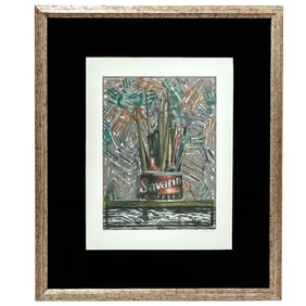 Jasper Johns (American, b.1930) "Savarin" Lithograph
