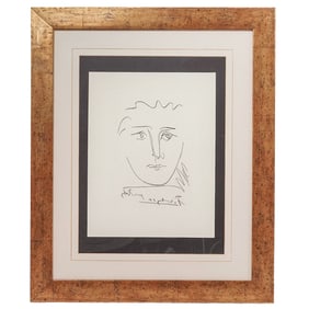 Pablo Picasso (Spanish 1881-1973) “Pour Robie" Etching