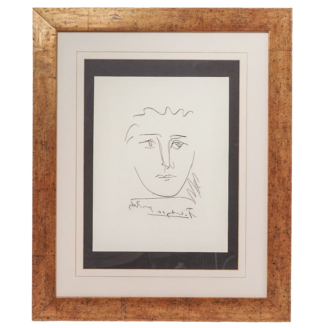 Pablo Picasso (Spanish 1881-1973) “Pour Robie" Etching (1 of 3)